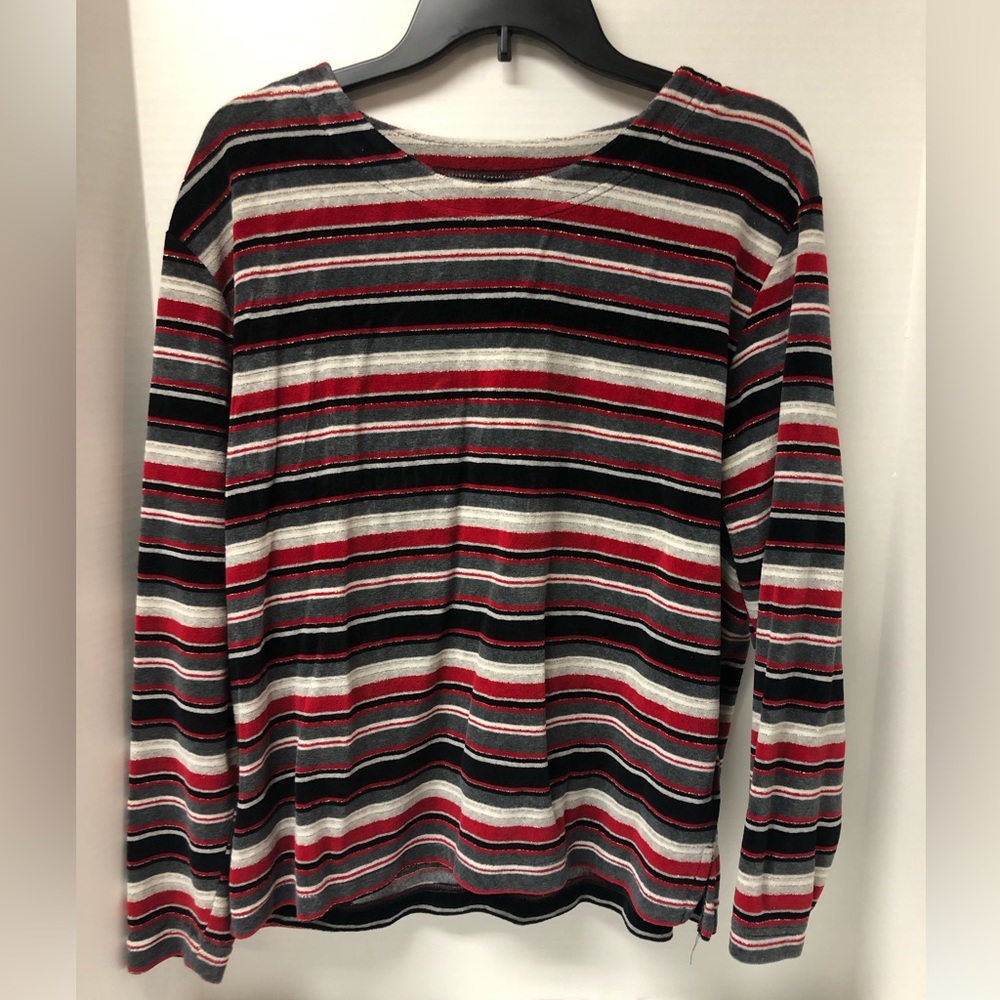 Erica velour ladies top